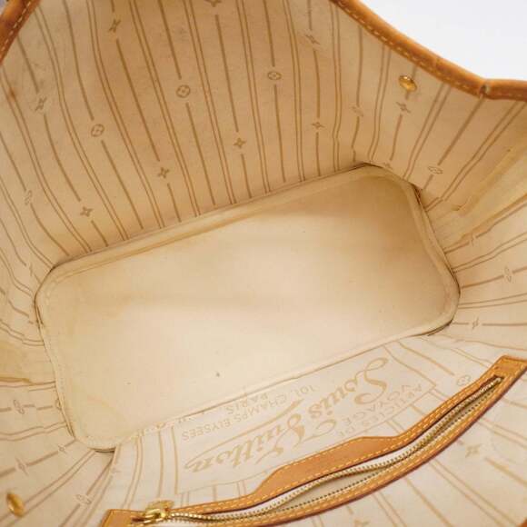 Louis Vuitton Damier Azur Neverfull PM Tote Bag N51110 White Women's - Picture 4 of 16